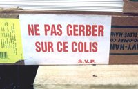 Ne pas gerber