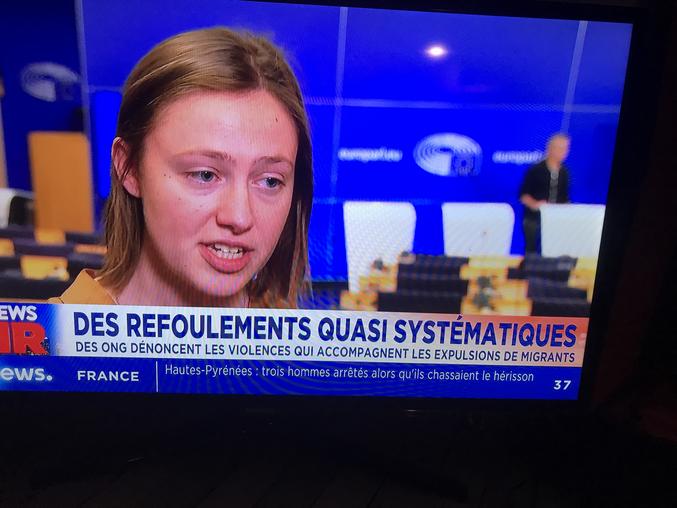 Je parle du sous-titre sous le sous-titre, vu sur Euronews ce soir