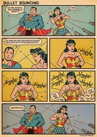 Pourquoi Wonder Woman arrête les balles avec ses bracelets