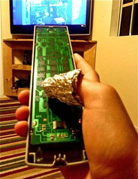 Télécommande cassée