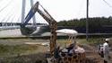 Pelleteuse girafe
