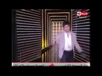Masterful entrance of the main guest in live entertainment program