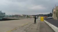 Lancement d'un drone portugais