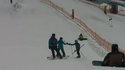 Saut en snowboard