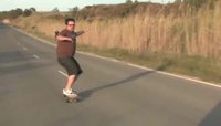 Descente en longboard