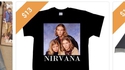 T-shirt Nirvana sur Wish