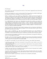 Copie privée pas depuis notre site