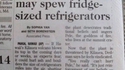Le frigo va nous tomber sur la tête !