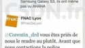Il a volé, a volé, a volé, a volé, a volé, a volé, le phone du marchand