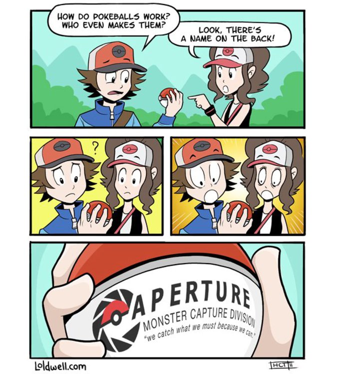 The pokeball is a lie.