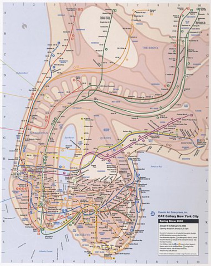 Un plan détaillé, avec les stations de métro, les artères principales et les petits coins sympas de la région