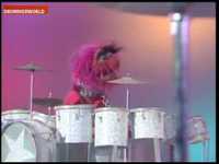 Drum Battle with Buddy Rich on Muppet Show
