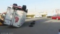Redressement d'un camion