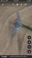 Un bombardier furtif en vol filmé sur Google Maps