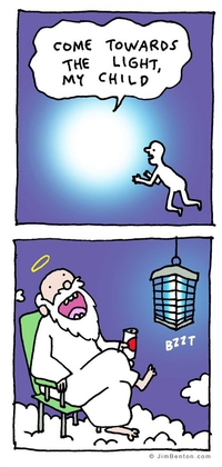 Avance vers la lumière