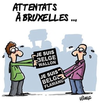 Bruxelles, à moitié
