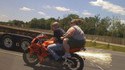 Etincelles à moto
