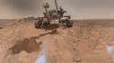 Selfie de curiosity sur Mars