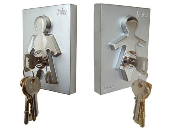 Deux porte-clé pour homme ou femme.