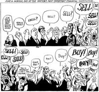 Un jour normal aux institutions financières