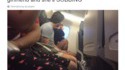 Il plaque sa copine dans l'avion