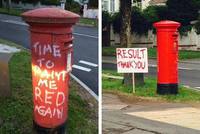 Graffiti dans l'Angleterre qui se tient
