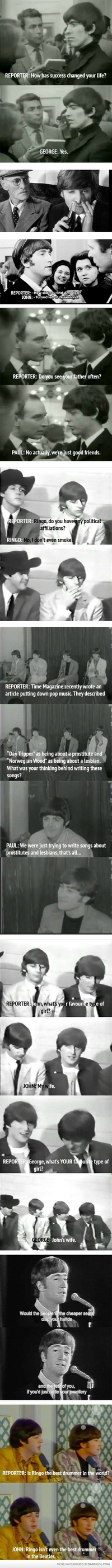 L'humour des Beatles