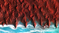 L'Afrique du Sud depuis l'espace