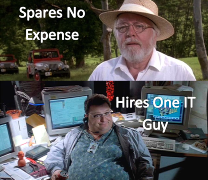 "J'ai dépensé sans compter"
"Il embauche seulement un informaticien."