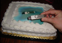 Vous pouvez faire la photo de la clef usb ?