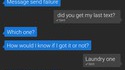 Message send failure