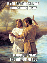 Jesus, si tu me refait une brulure indienne...