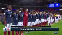 Marseillaise chantée par tout le stade Wembley