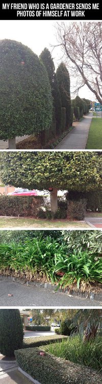 Mon pote le jardinier a de l'humour