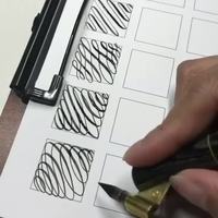 Devoirs de vacances de calligraphie