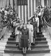 Divers corps féminins de l'US Army pendant la 2nde guerre mondiale