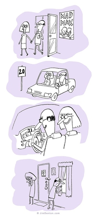 Quand tu vas voir Mad Max avec ta femme