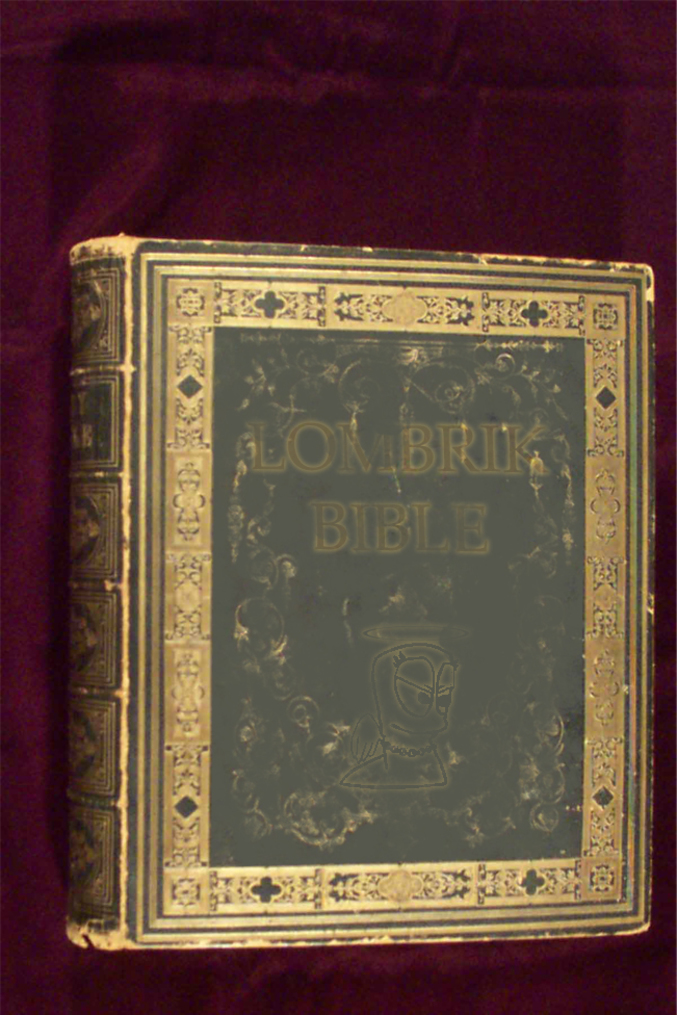 Livre racontant la venue du prophète lombrik, qui a apporté l'insolite et l'humour dans le monde.