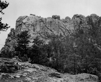 Les monts Rushmore avant 1927...