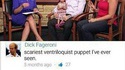 La marionnette du ventriloque est flippante
