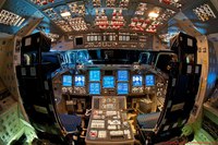 Les commandes de la navette Endeavour