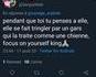 Kan elle t'a quitté récemment...