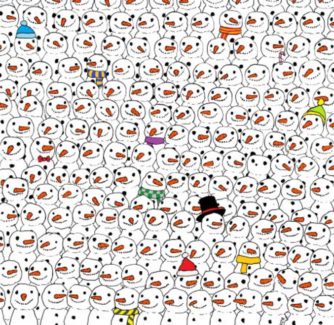 Un panda malicieux s'est subtilement caché dans cette image, saurez-vous le retrouver les enfants? 