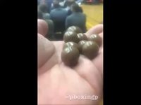 Illusion d'optique avec des maltesers