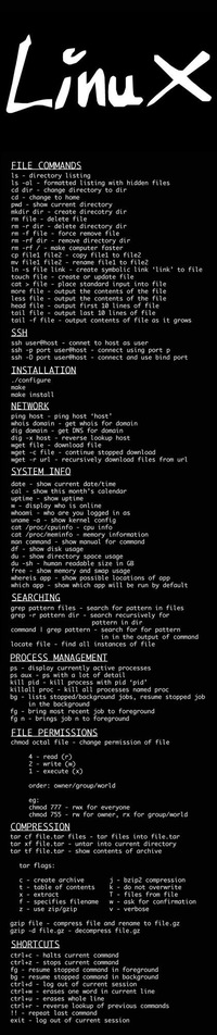 Les commandes Linux