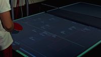 Une table de ping-pong interactive