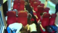Un conducteur de train prévient ses passagers d'une collision 