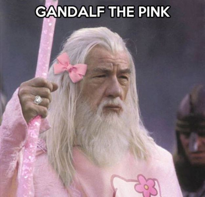 Hou-hou, c'est la Gandalf !