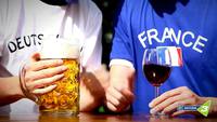 Spot d'une radio allemande pour le match France - Allemagne