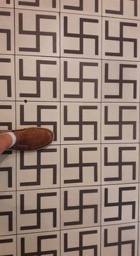 Le carrelage chez mon grand-père